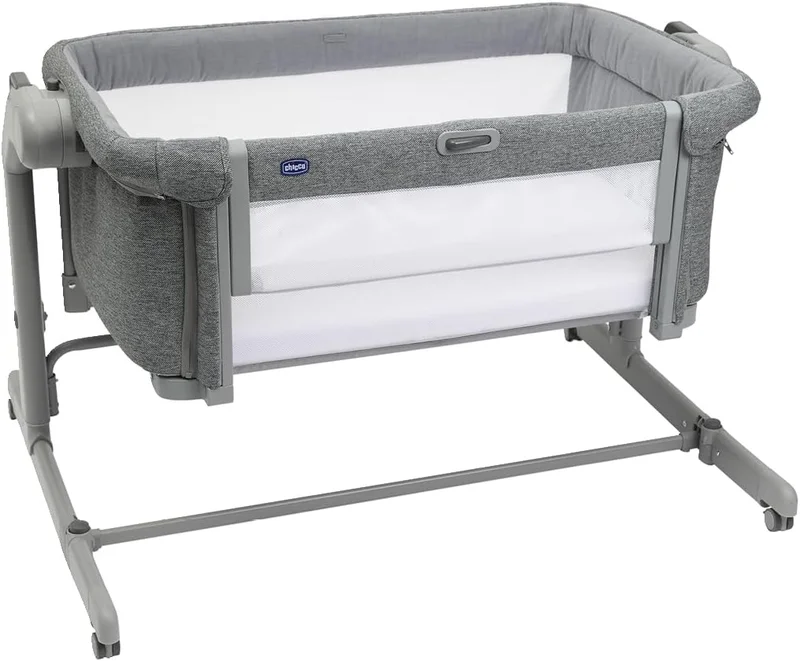 شيكو Chicco Next2Me Magic Evo Co-sleeping Crib 0-6m, Dark Grey